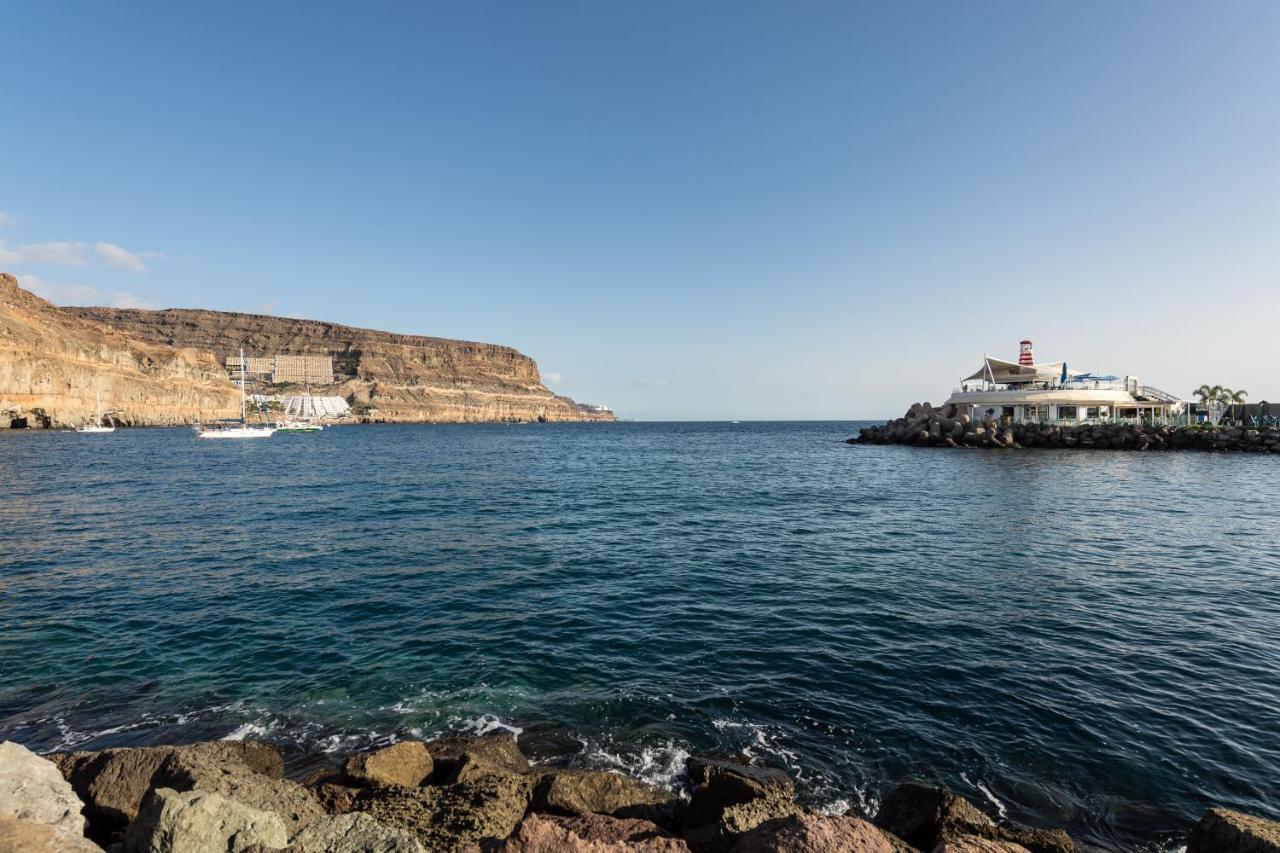Stunning Apartment First Line Mogan Port - Gran Canaria Stays ปวยร์โต เด มอแกน ภายนอก รูปภาพ